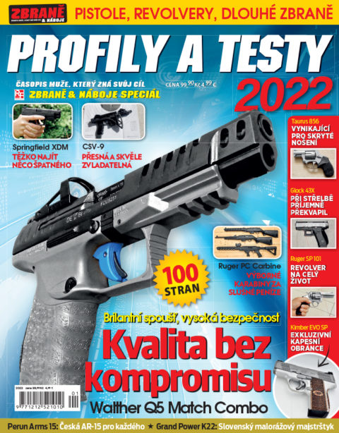Aktuální číslo časopisu Zbraně a náboje speciál