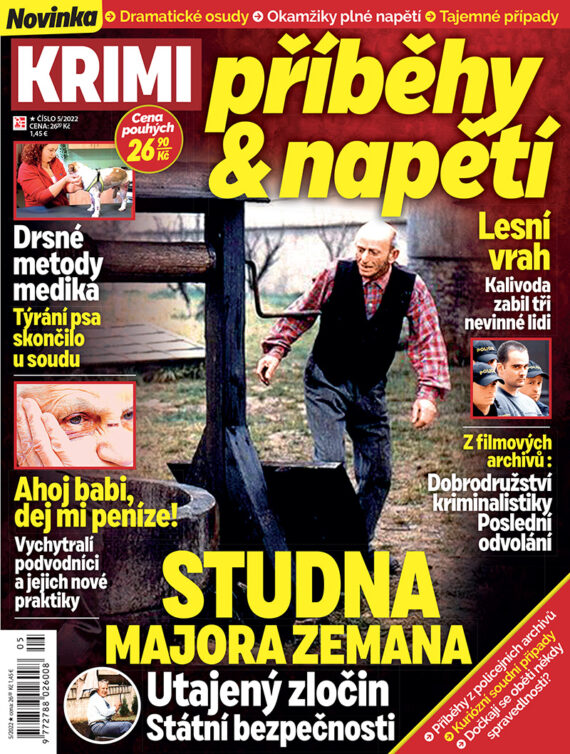 Aktuální číslo časopisu Krimi příběhy & napětí