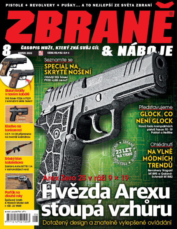 Aktuální číslo časopisu Zbraně a náboje
