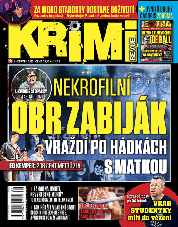 Aktuální číslo časopisu Krimi Revue