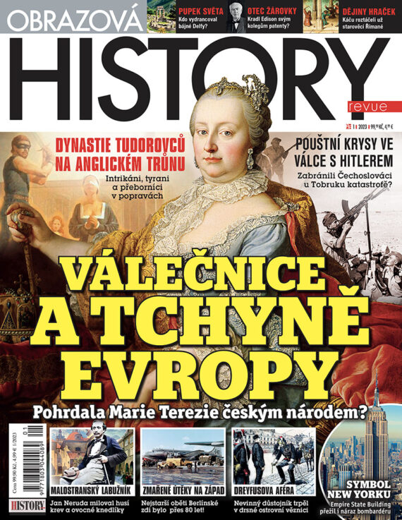 Aktuální číslo časopisu Obrazová History Revue