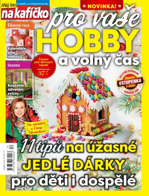 Aktuální číslo časopisu Můj čas na kafíčko pro vaše hobby a volný čas