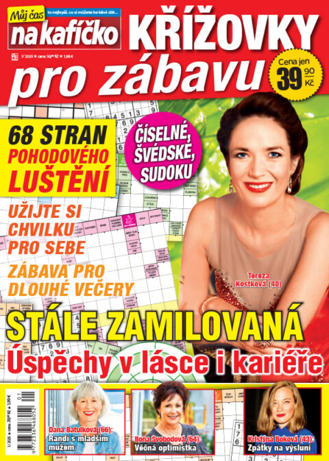 Aktuální číslo časopisu Křížovky pro zábavu – Můj čas na kafíčko