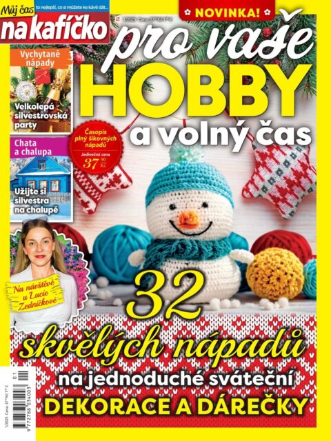 Aktuální číslo časopisu Můj čas na kafíčko pro vaše hobby a volný čas