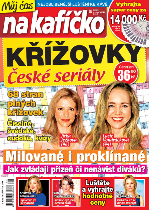 Křížovky České seriály – Můj čas na kafíčko