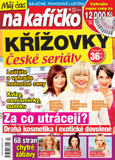 Křížovky České seriály – Můj čas na kafíčko