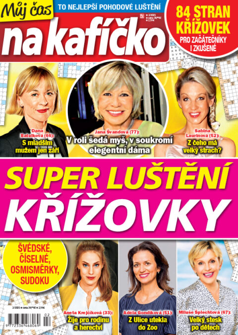 Křížovky Můj čas na kafíčko: Super luštění