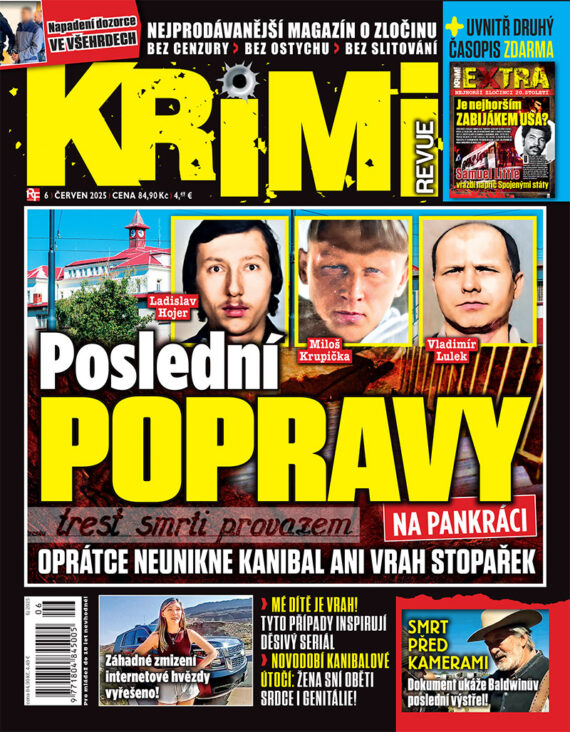 Aktuální číslo časopisu Krimi Revue