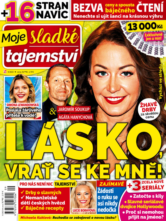 Aktuální číslo časopisu Moje sladké tajemství