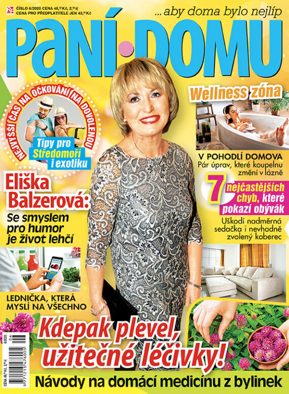 Aktuální číslo časopisu Paní domu
