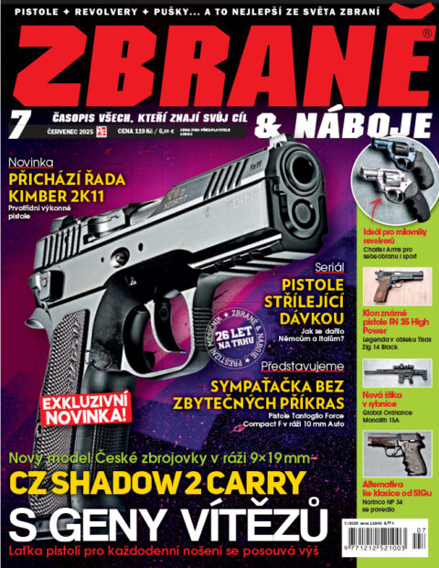 Aktuální číslo časopisu Zbraně a náboje