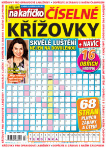 Časopis Číselné křížovky – Můj čas na kafíčko