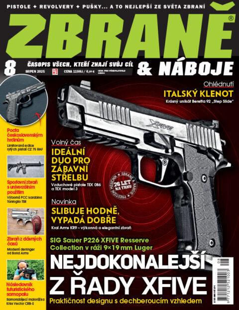 Aktuální číslo časopisu Zbraně a náboje