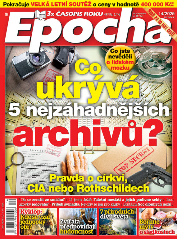 Aktuální číslo časopisu Epocha