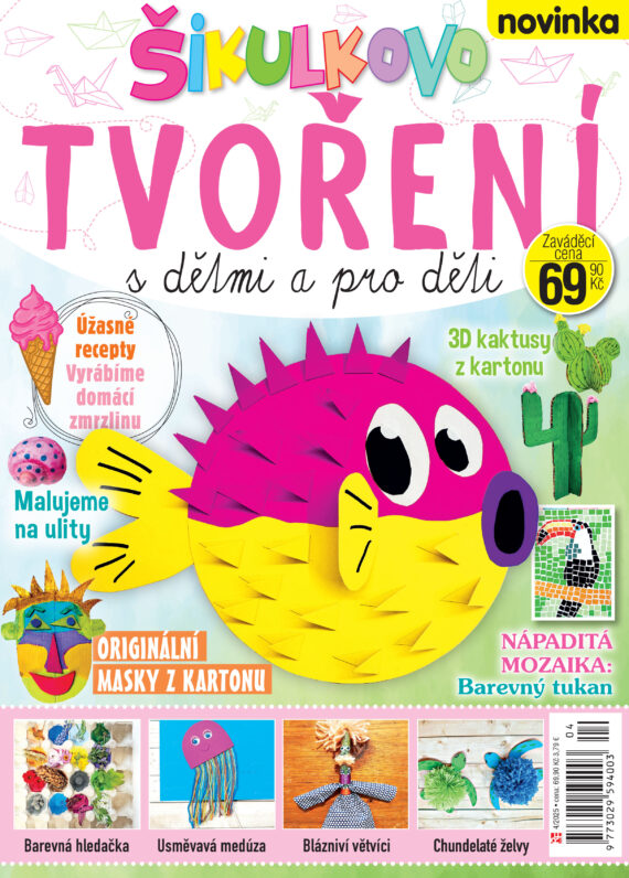 Aktuální číslo časopisu Šikulkovo tvoření s dětmi a pro děti
