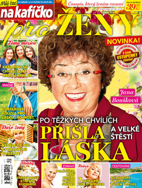 Aktuální číslo časopisu Můj čas na kafíčko pro ženy
