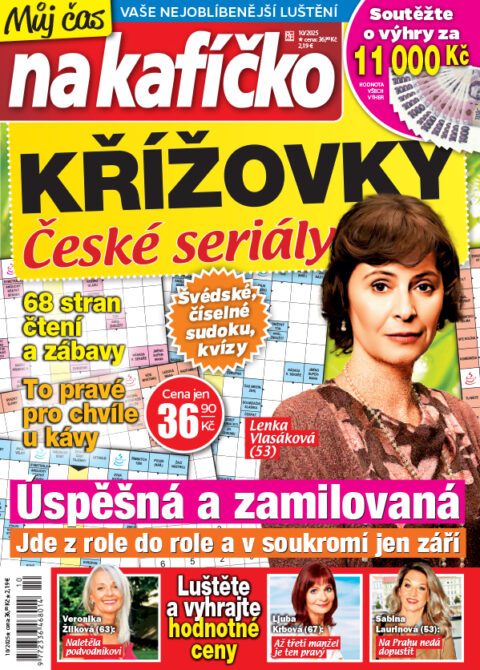 Křížovky České seriály – Můj čas na kafíčko