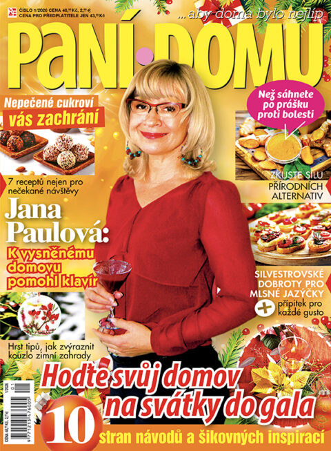 Aktuální číslo časopisu Paní domu
