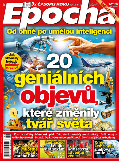 Aktuální číslo časopisu Epocha