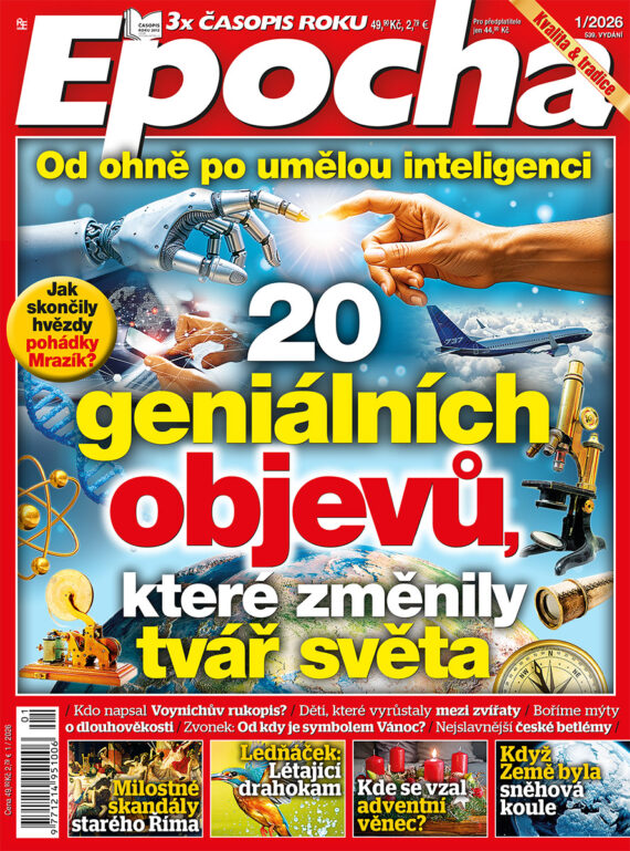 Aktuální číslo časopisu Epocha