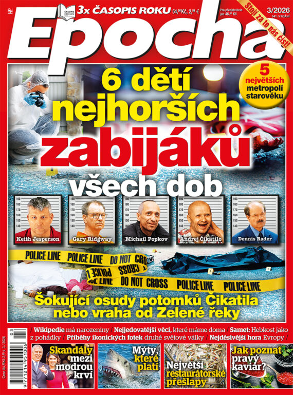 Aktuální číslo časopisu Epocha