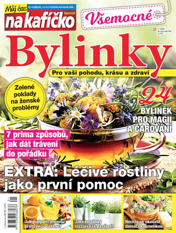 Aktuální číslo časopisu Můj čas na kafíčko – Bylinky