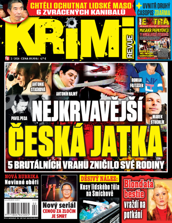 Aktuální číslo časopisu Krimi Revue