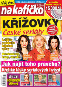 Časopis Křížovky České seriály – Můj čas na kafíčko