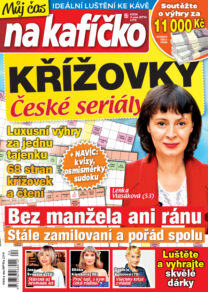 Časopis Křížovky České seriály – Můj čas na kafíčko
