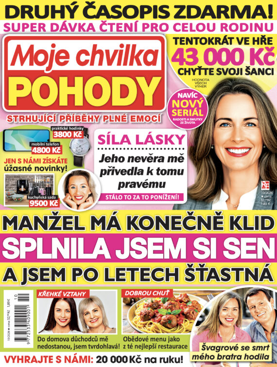Aktuální číslo časopisu Moje chvilka pohody