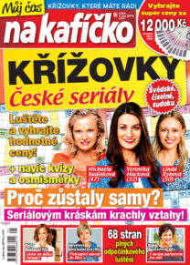 Časopis Křížovky České seriály – Můj čas na kafíčko