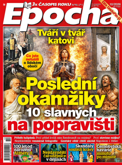 Aktuální číslo časopisu Epocha