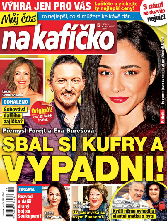 Aktuální číslo časopisu Můj čas na kafíčko