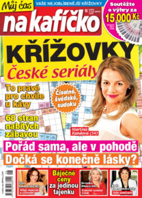 Časopis Křížovky České seriály – Můj čas na kafíčko