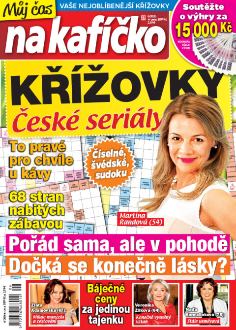 Křížovky České seriály – Můj čas na kafíčko