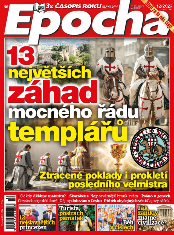 Aktuální číslo časopisu Epocha