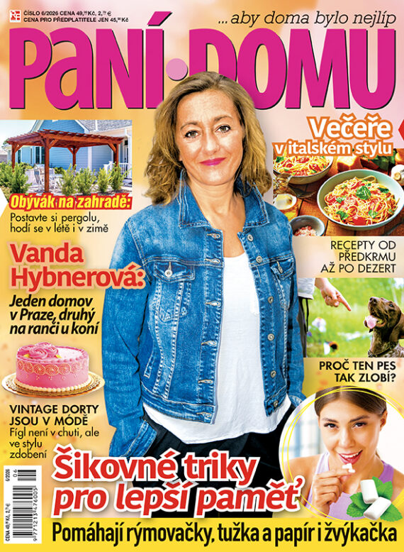 Aktuální číslo časopisu Paní domu