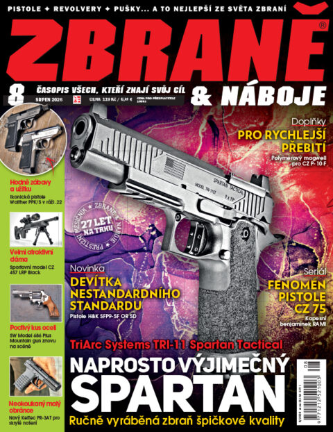 Aktuální číslo časopisu Zbraně a náboje