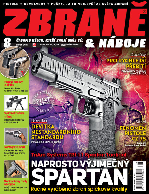 Aktuální číslo časopisu Zbraně a náboje
