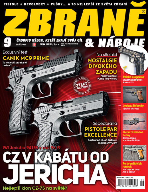 Aktuální číslo časopisu Zbraně a náboje