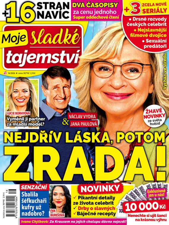 Aktuální číslo časopisu Moje sladké tajemství