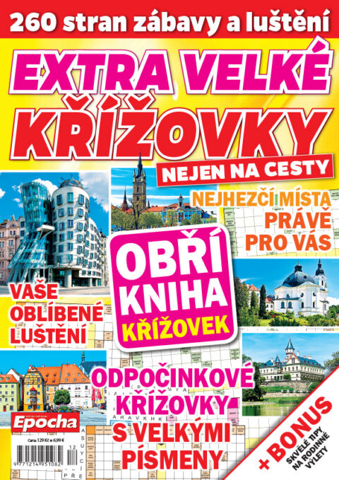 Aktuální vydání časopisu Extra velké křížovky na cesty