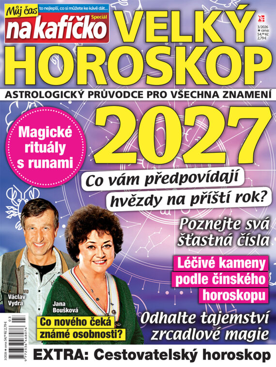 Aktuální číslo časopisu Můj čas na kafíčko – horoskopy