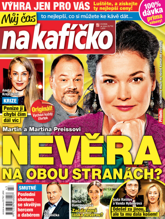 Aktuální číslo časopisu Můj čas na kafíčko