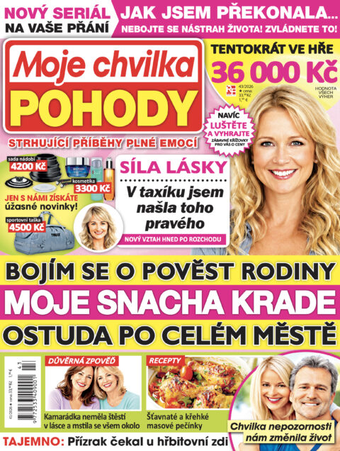 Aktuální číslo časopisu Moje chvilka pohody