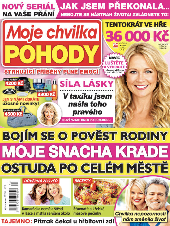 Aktuální číslo časopisu Moje chvilka pohody
